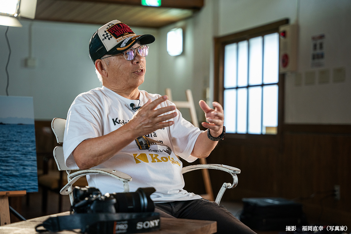 えひめ情熱人取材ロケ(撮影:福岡直幸)