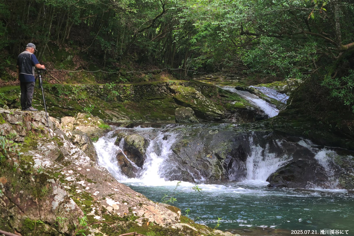 渓流撮影(滑川渓谷)